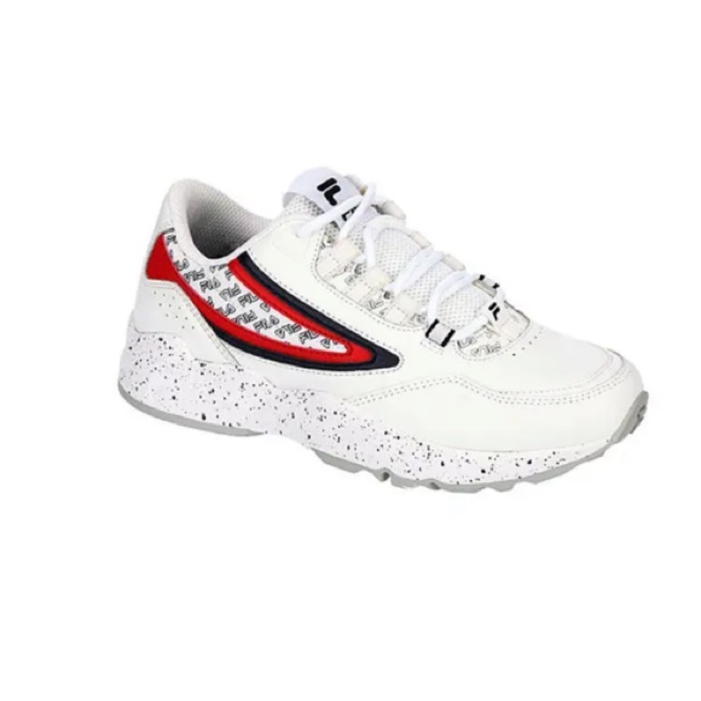 FILA WOMENS CLOCKWORK SNEAKER - WHITE